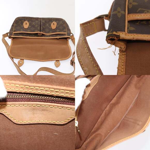 LOUIS VUITTON Monogram Gibeciere MM Shoulder Bag M42247 - Picture 12 of 13